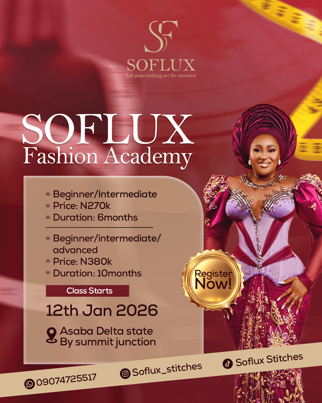 Soflux Fashion Academy